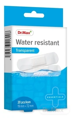 Dr. Max Náplasť Water resistant 1×20 ks