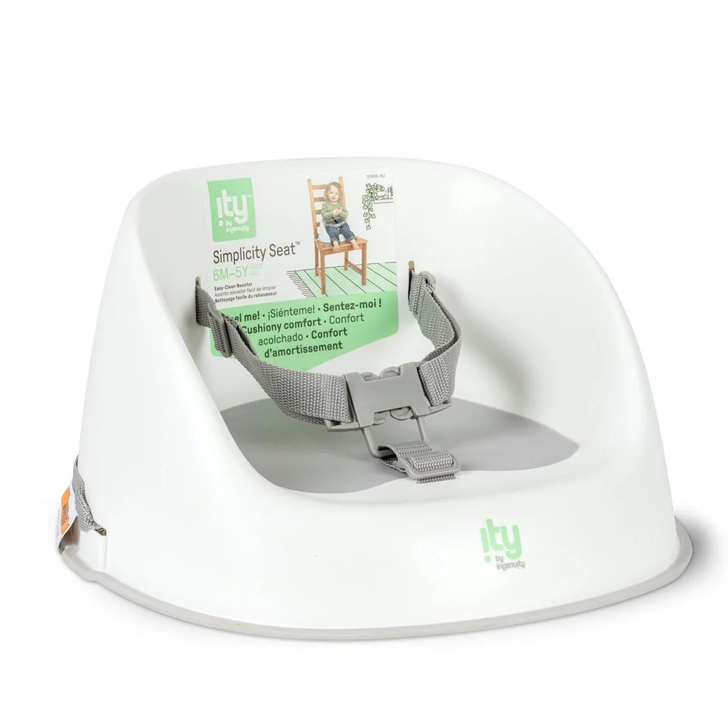 Podsedák na jedálenskú stoličku Ity Simplicity Seat™ Easy Clean Booster Grey do 15 kg