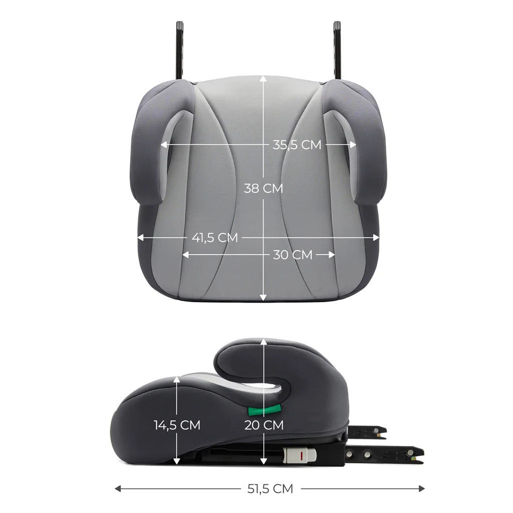 KINDERKRAFT Podsedák i-Boost Grey 1×1 ks, podsedák