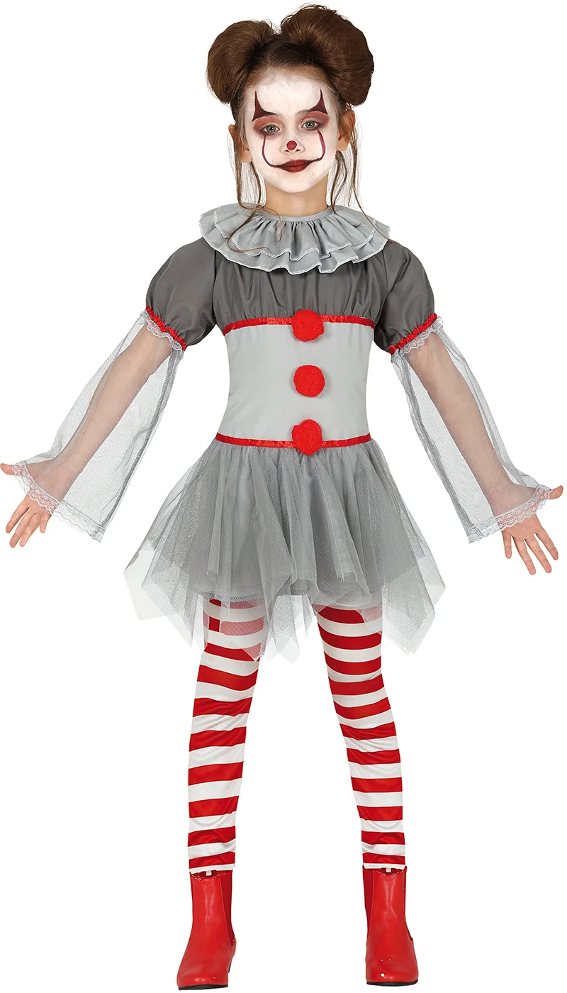 Kostým Klaun Pennywise dievča 7-9 rokov