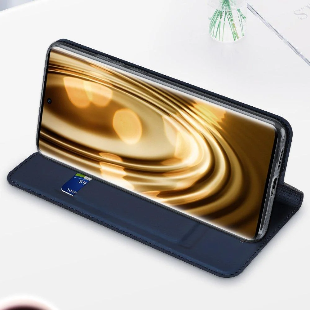 Knižkové puzdro pre Vivo X60 - Čierna