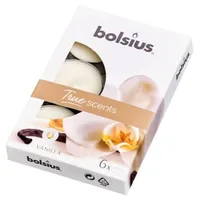 Bolsius Aromatic 2.0 Čajové 6ks Vanilla, vonné sviečky