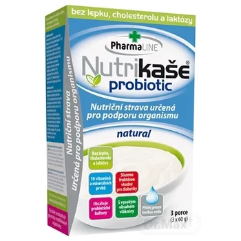 Nutrikaša probiotic - natural 3×60 g, natural