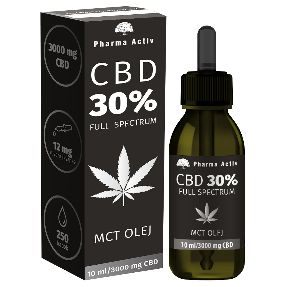 CBD 30% Full Spectrum MCT OLEJ 10 ml