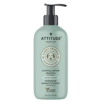 ATTITUDE Up Upokojujúci šampón z ovsených vločiek pre domáce zvieratá 1×473 ml, šampón