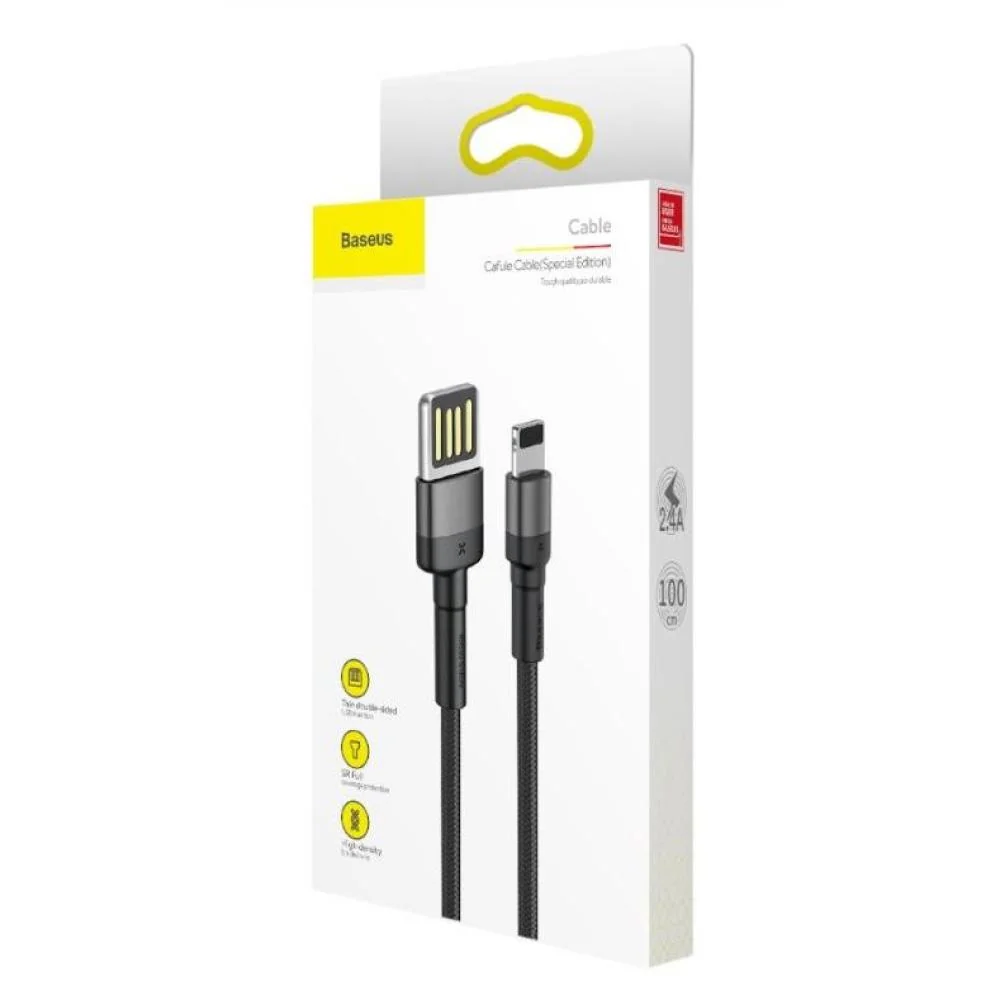 Kábel USB na Lightning 2,4A - 1 m