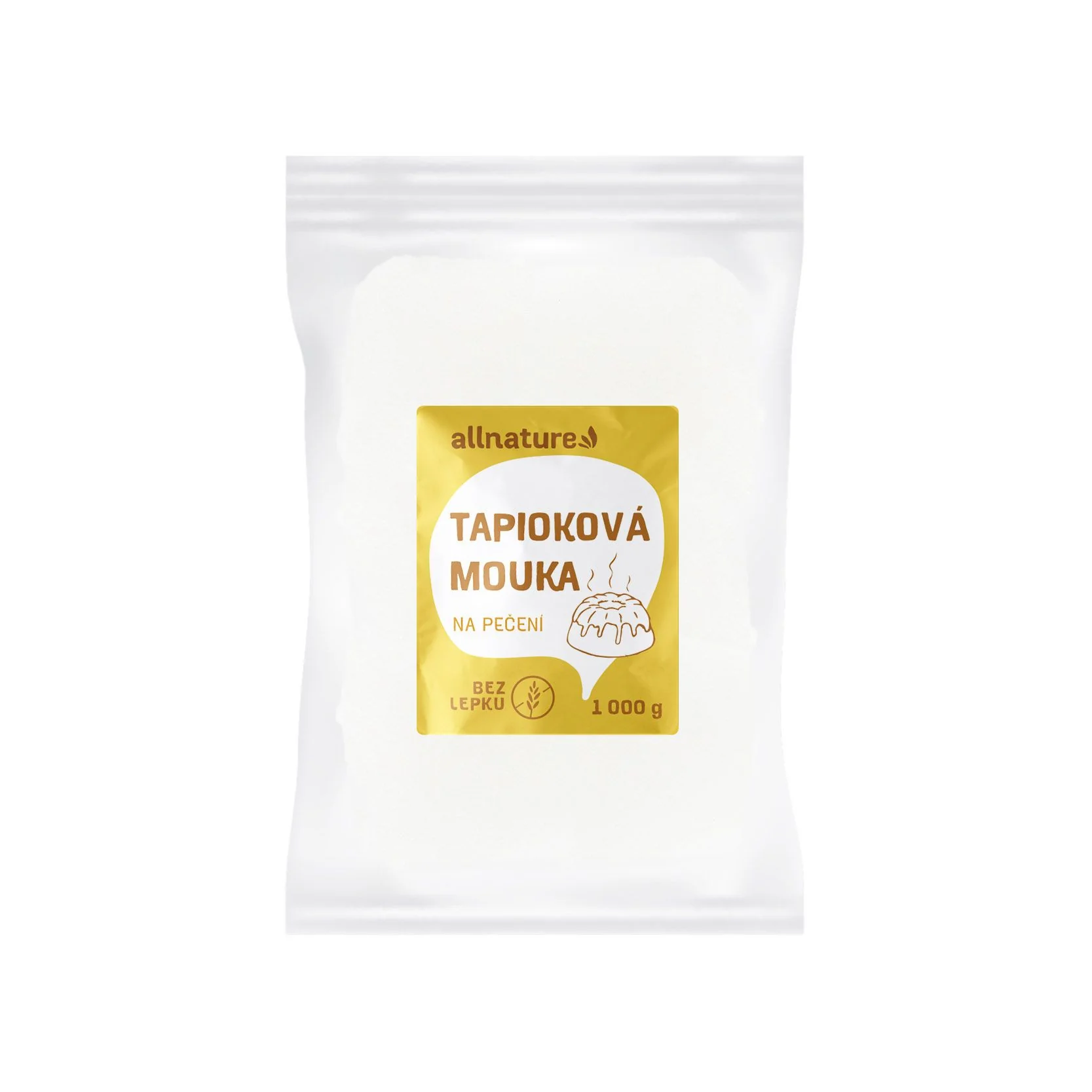 Allnature Tapiokováa Múka 1000g 1×1000 g, tapioková múka