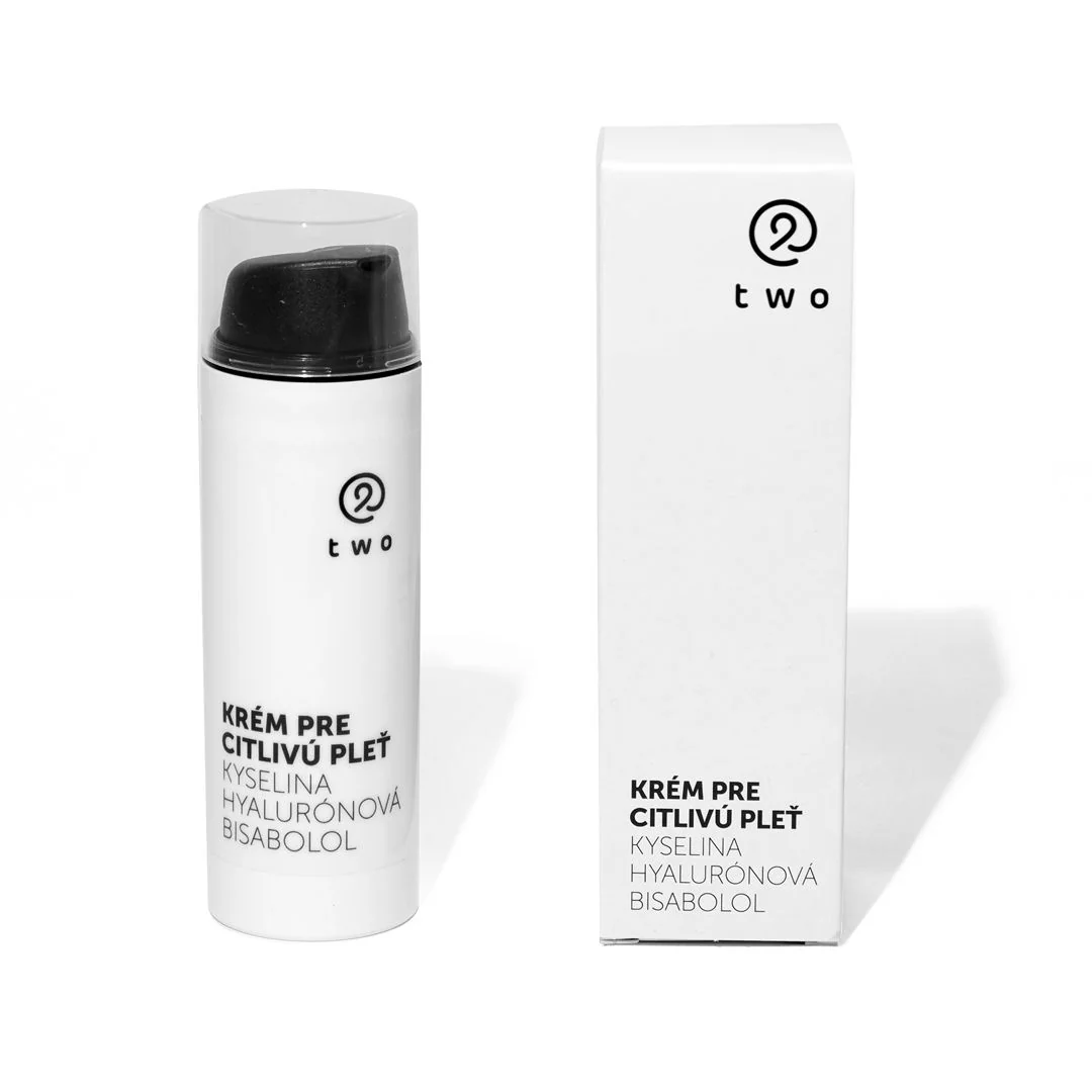 Two cosmetics Pleťový krém citlivá pleť 1×50 ml, krém na citlivú pleť