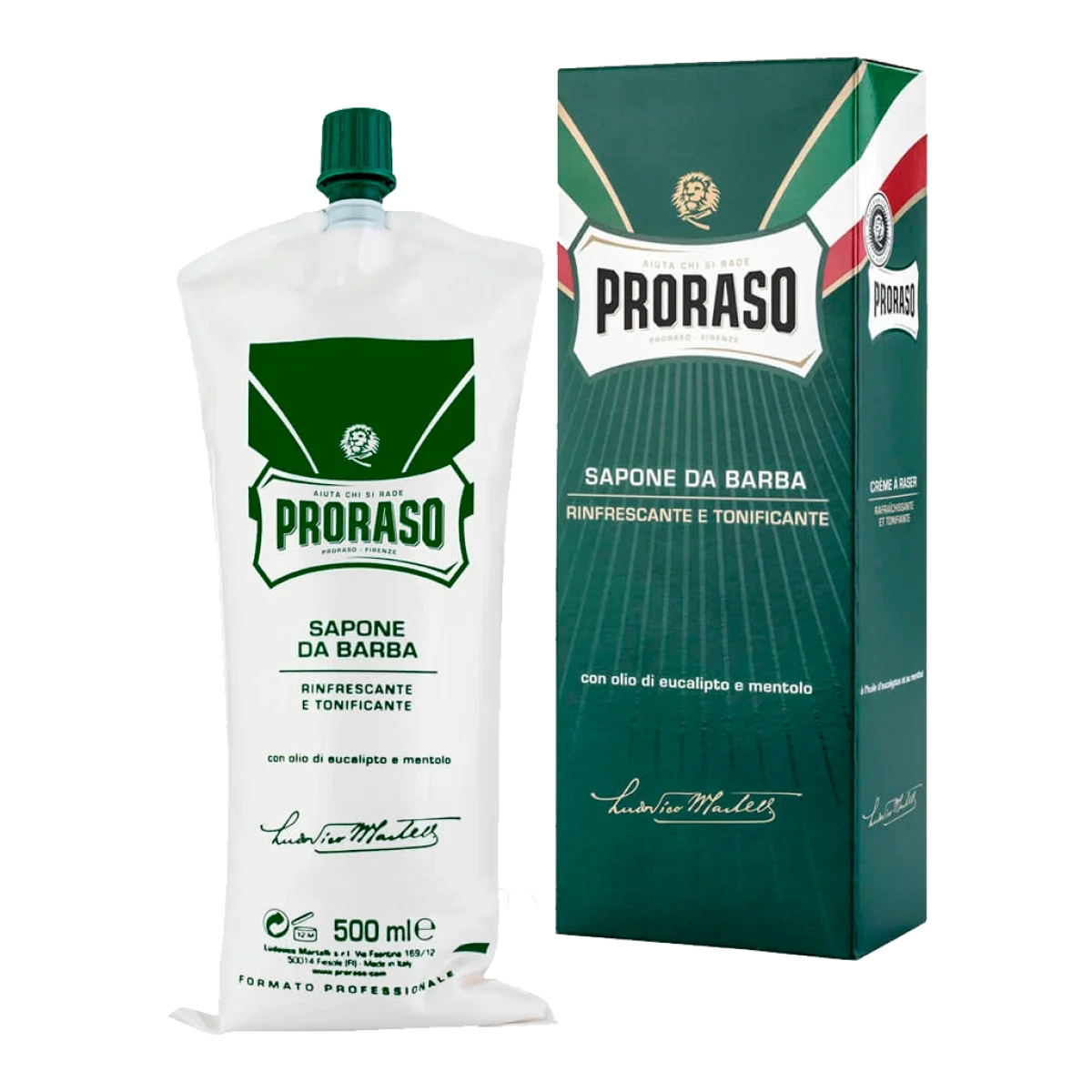 Krém na holenie osviežujúci eukalyptus Proraso 500 ml