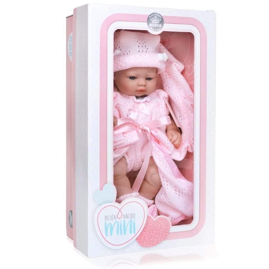Luxusná detská bábika-bábätko Berbesa Valentina 28cm , 20C33048