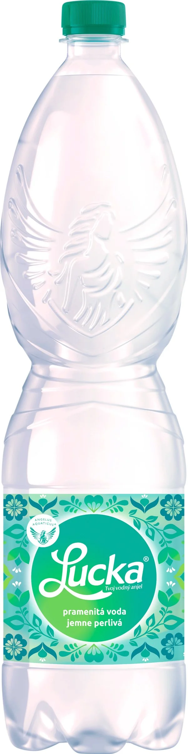LUCKA - pramenitá voda JEMNE PERLIVÁ 1,5l 1×1500 ml, pramenitá voda