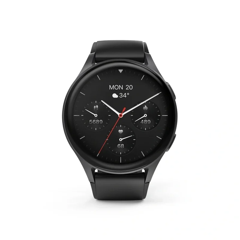Hama 8900 smart hodinky GPS, AMOLED 1,43", funkcia telefonovania, Alexa, čierne