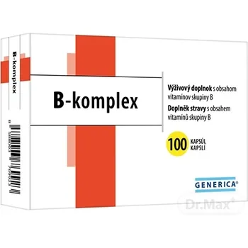 GENERICA B-komplex 1×100 cps, vitamín B