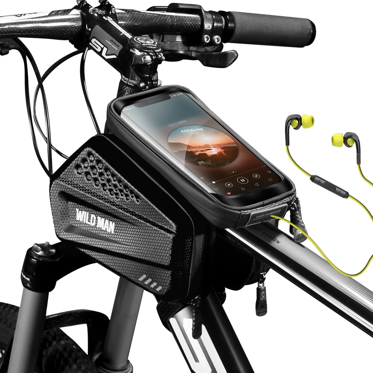 Wild Man ES6 cyklistická taška 1L, čierna