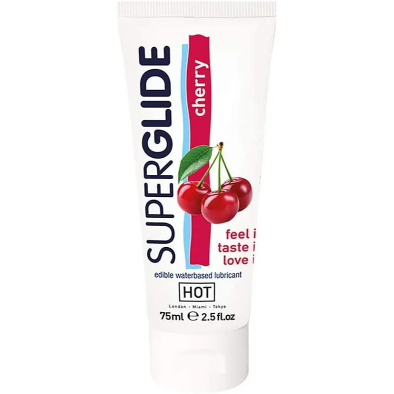 SUPERGLIDE čerešňový lubrikačný gél Cherry (75 ml)