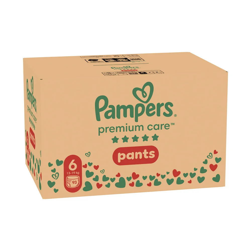 Pampers Premium Pants MSB S6 13-19kg 1×93 ks, plienkové nohavičky