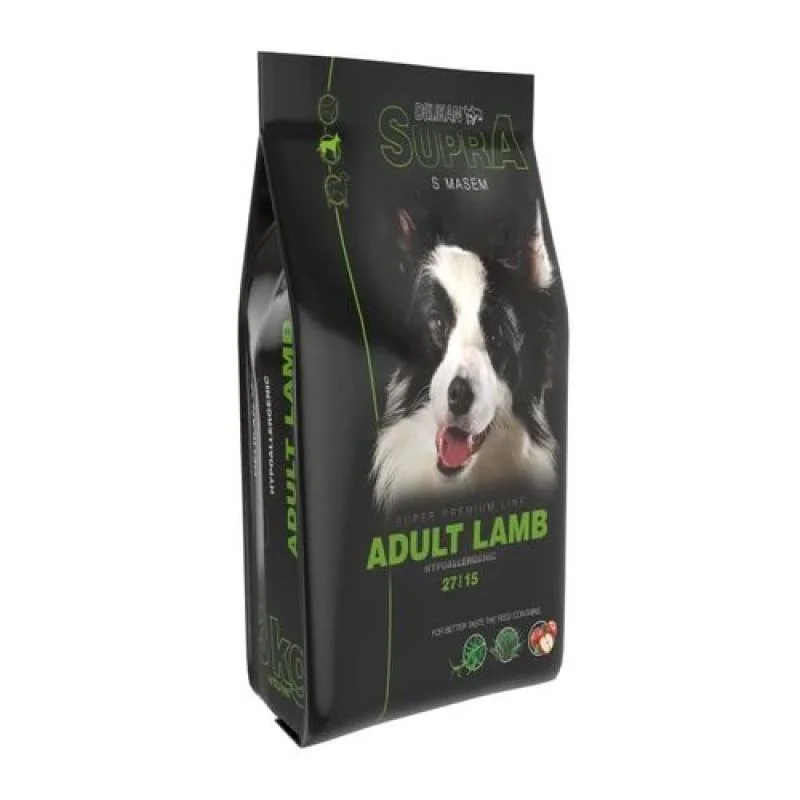 DELIKAN SUPRA Adult Lamb 3kg superprémiové krmivo pre dospelé psy s vysokým obsahom jahňacieho mäsa