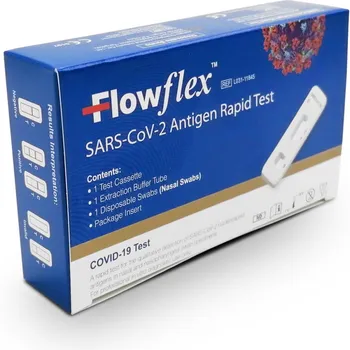 COVID-19 Antigénový test FLOW FLEX - na výter z nosa 1×1 ks, antigénový covid-19 test