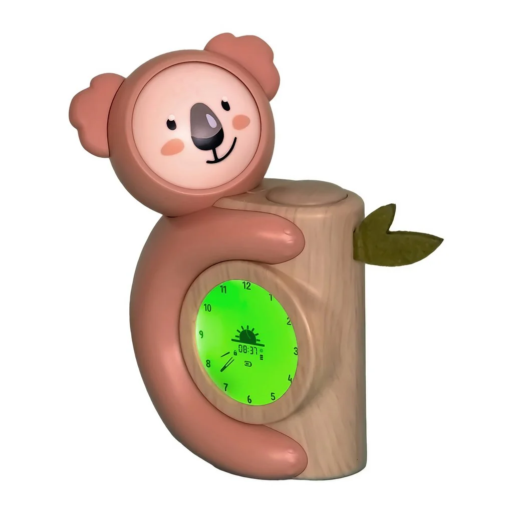 Budík detský so svetielkom Koala