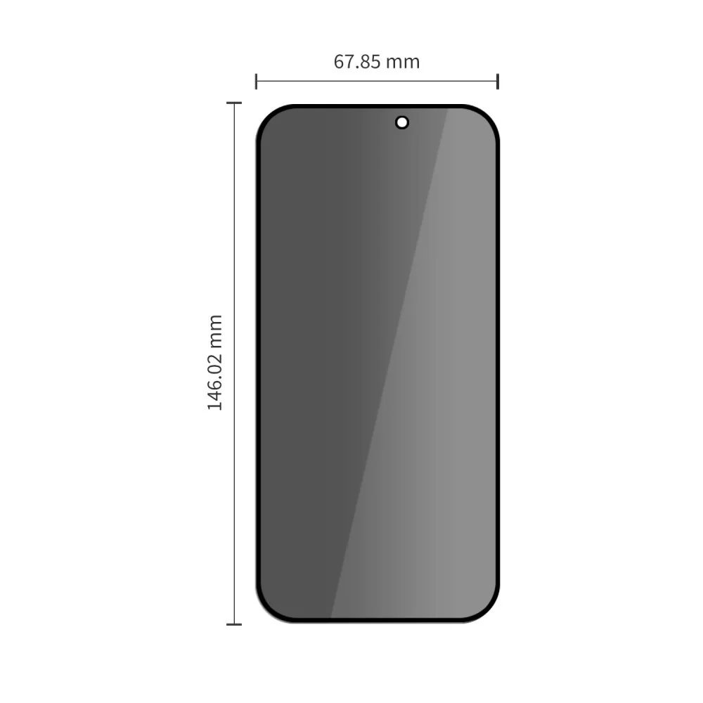 Tech-Protect Glass Spy 2x ochranné sklo na iPhone 18 Pro