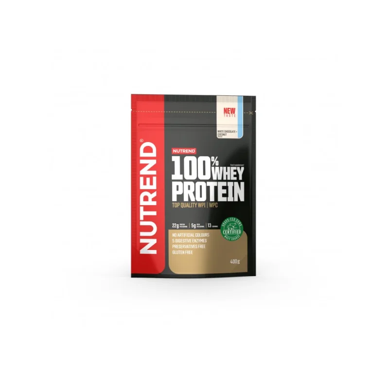 Nutrend 100% Whey Protein 400 g čokoládové brownie