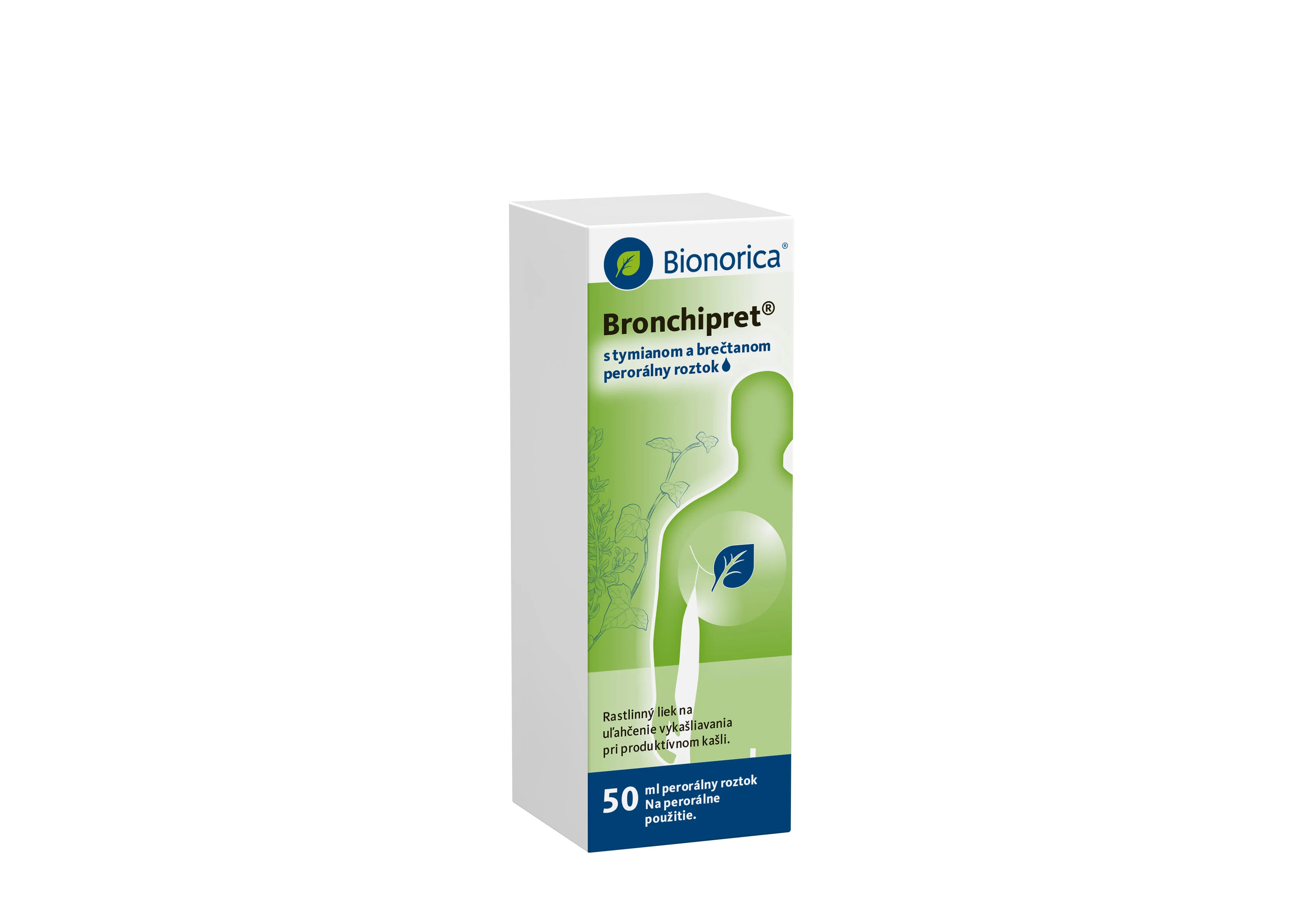 Bronchipret tymian a brečtan perorálny roztok sol por 1×50 ml