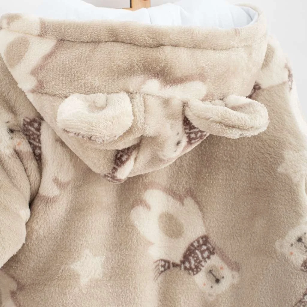 Dojčenský Wellsoft zimný overal New Baby Polar Bear 56 (0-3m)