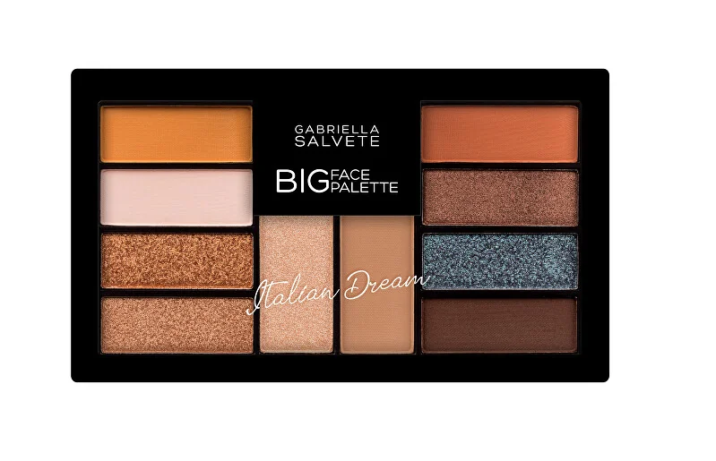 Gabriella Salvete Paletka očných tieňov, bronzeru a rozjasňovača Italian Dream 1×12 g, paletka očných tieňov, bronzeru a rozjasňovača