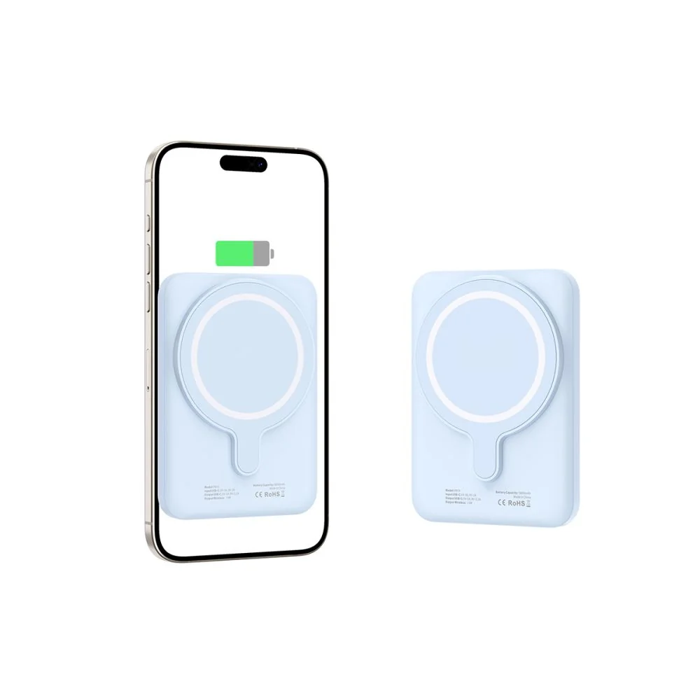 Tech-Protect PB10 LifeMag MagSafe Power Bank 5000mAh, modré