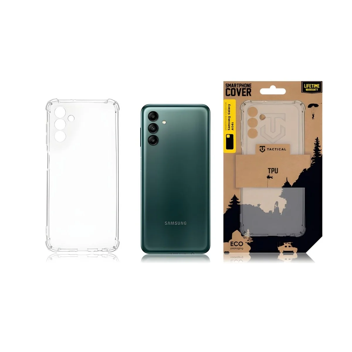 Tactical TPU kryt pre Samsung Galaxy A04s