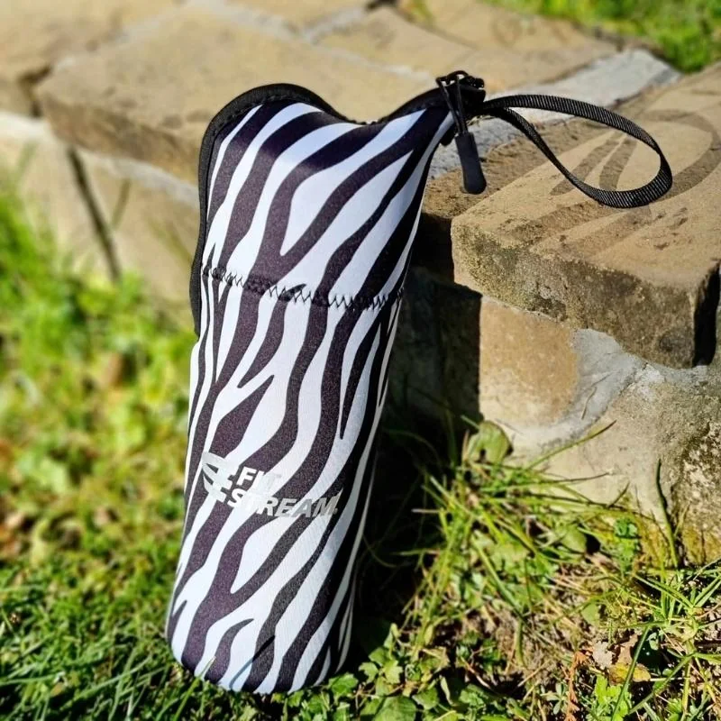 FitStream neoprénový obal Zebra 1×1 ks, neoprénový obal na fľašu
