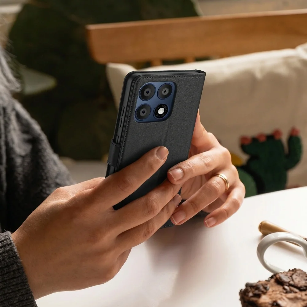 Tech-Protect Wallet knižkové puzdro na Motorola Edge 70 Pro 5G, čierne
