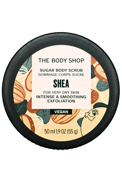 The Body Shop Telový peeling Shea 1×50 ml, peeling