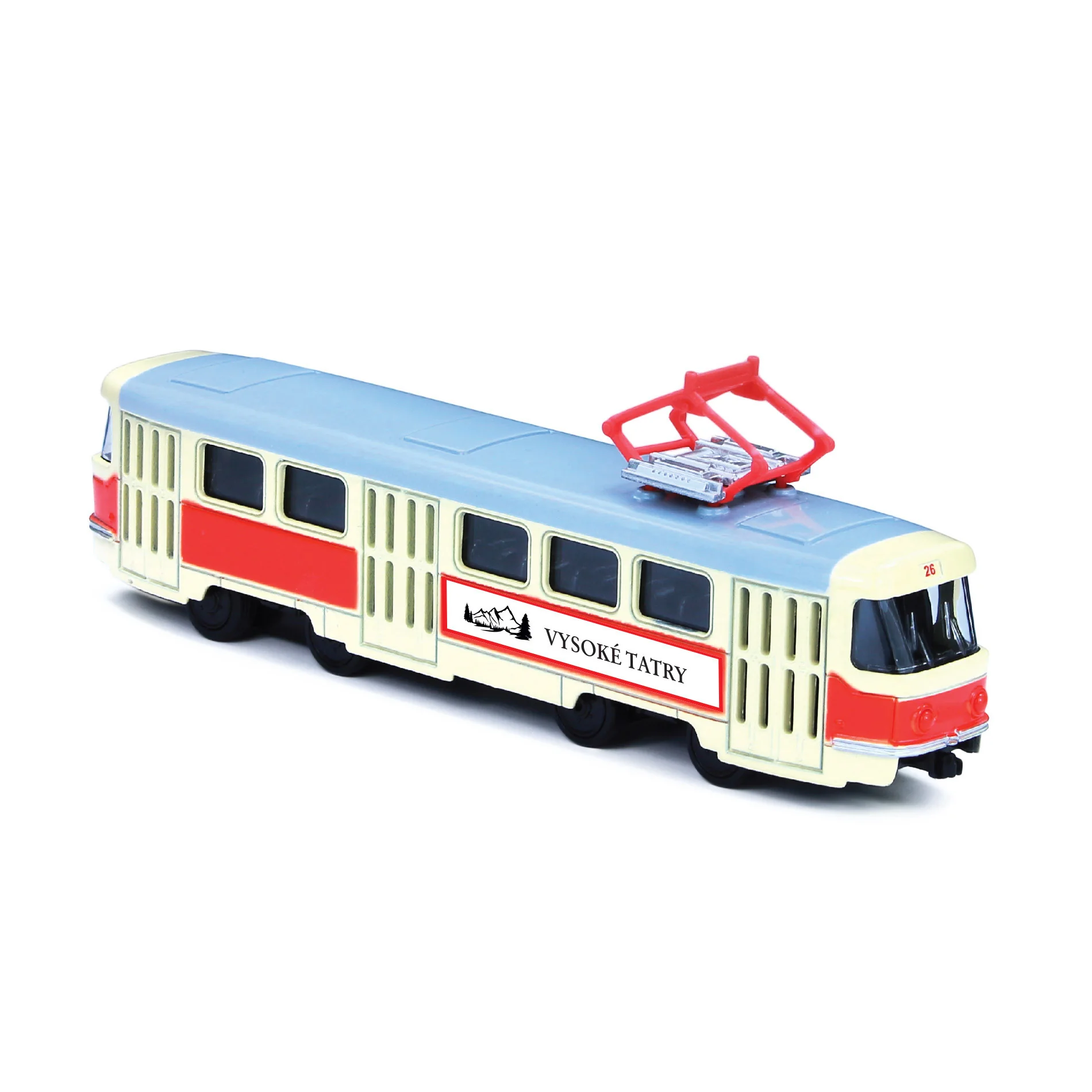 Kovová retro električka Vysoké Tatry , 3226944