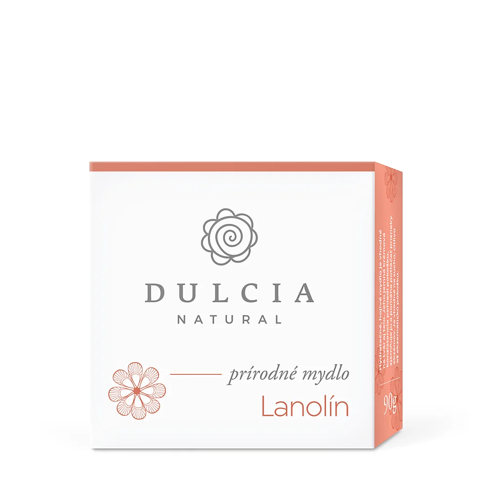 Dulcia natural - Prírodné mydlo - Lanolín Natural soap - Lanolin