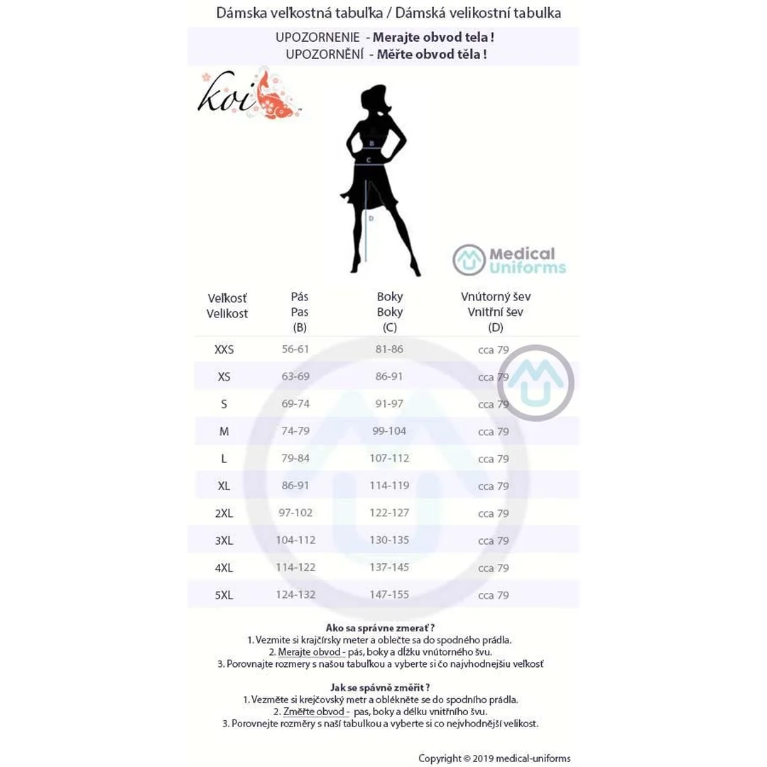 Dámske nohavice Giana Stretch - námornícka modrá 2XL