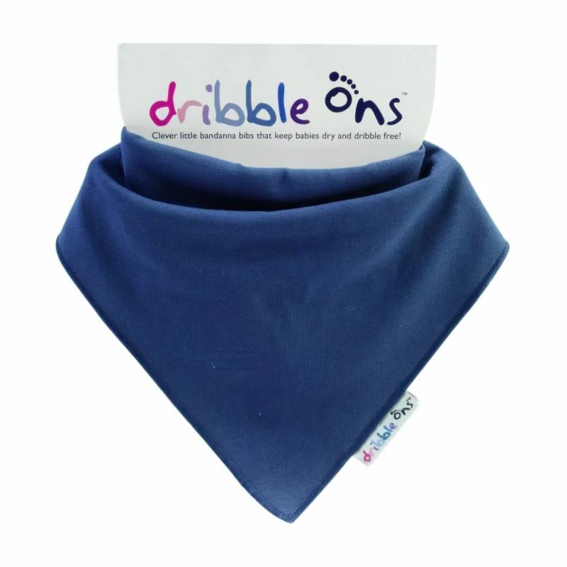 Dribble Ons šatkový podbradník slintáčik námornícka modrá