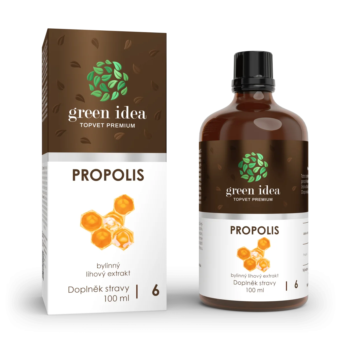 Propolisová tinktúra - kvapky 100 ml - Green idea