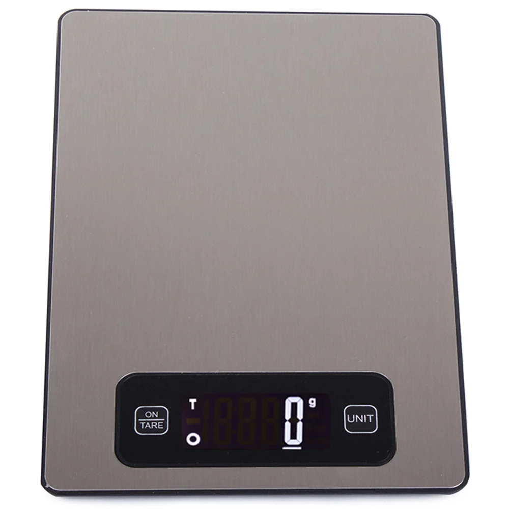 Elektronická kuchynská váha do 5 kg inox lcd