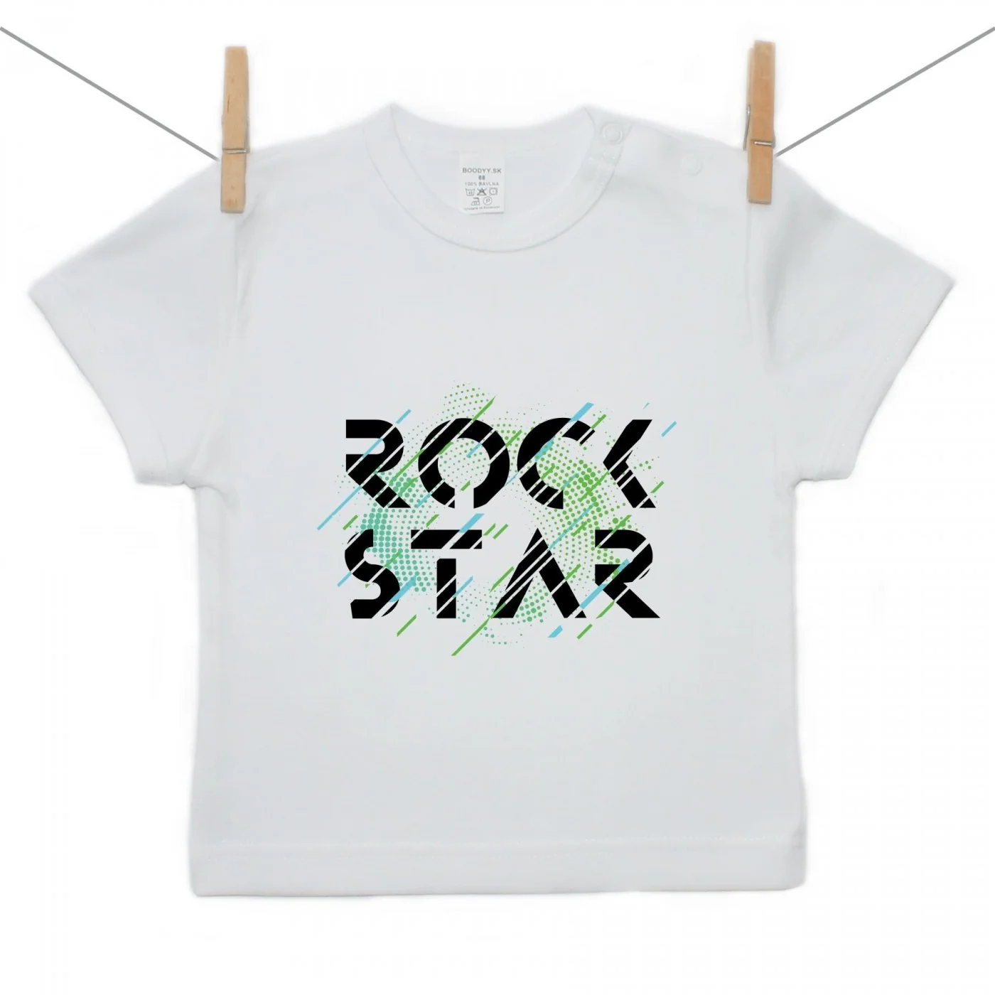 Boodyy Tričko s krátkym rukávom Rock star Veľkosť: 140
