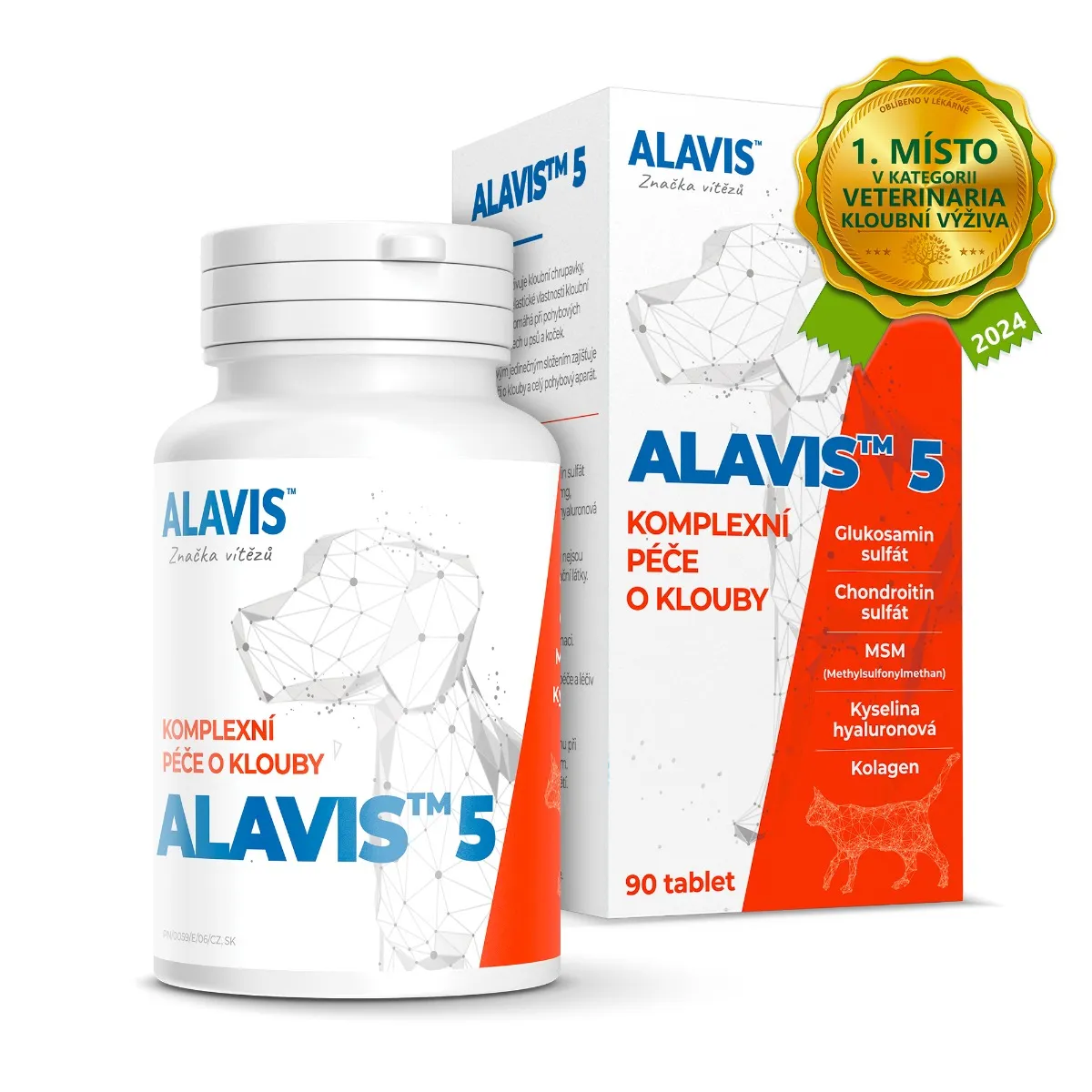 ALAVIS 5 90 tbl 1×90 tbl, komplexná kĺbová výživa