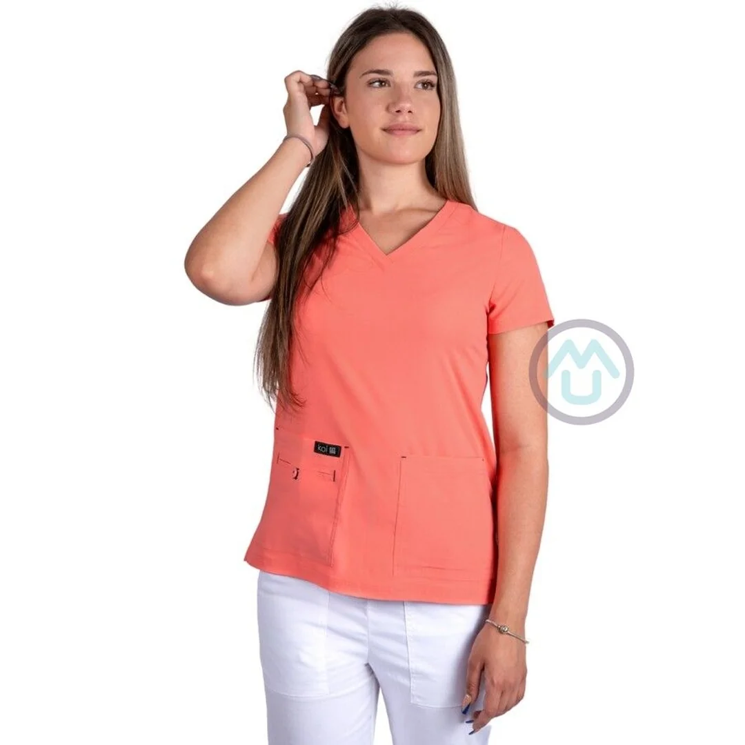 Dámska blúza BECCA TOP - coral S