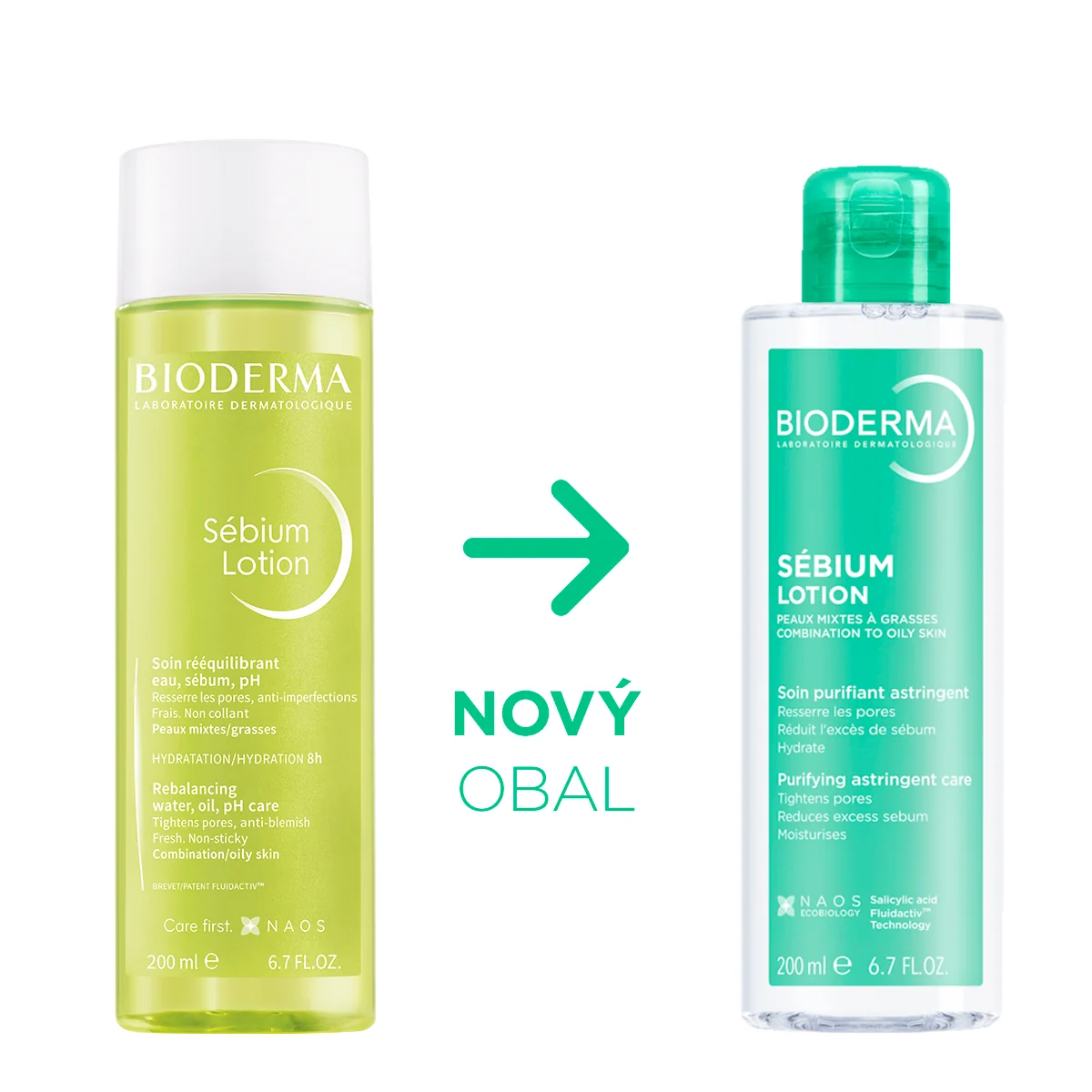 BIODERMA Sébium Lotion hydratačný booster na mastnú pleť 200 ml