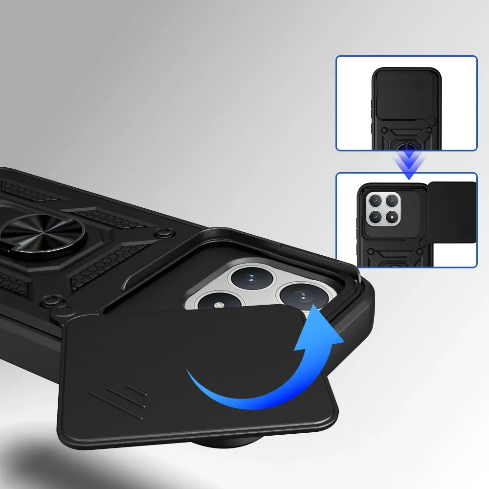 Tech-Protect Camshield kryt na Xiaomi Poco F8 Pro, čierny