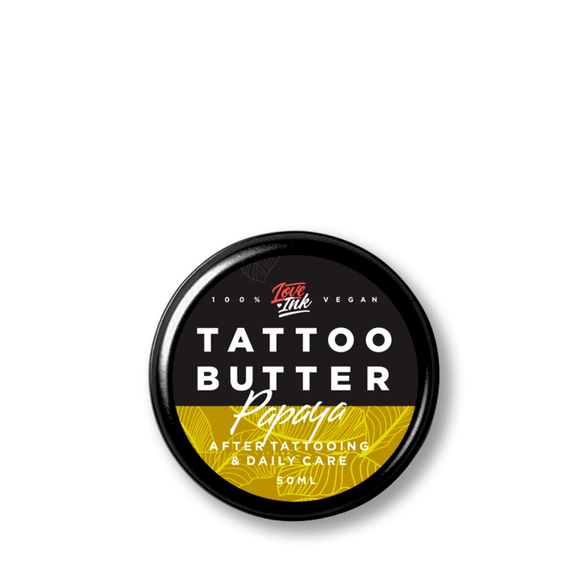 LoveInk Tattoo Butter Papaya na starostlivost' o tattoo Travel size 50ml