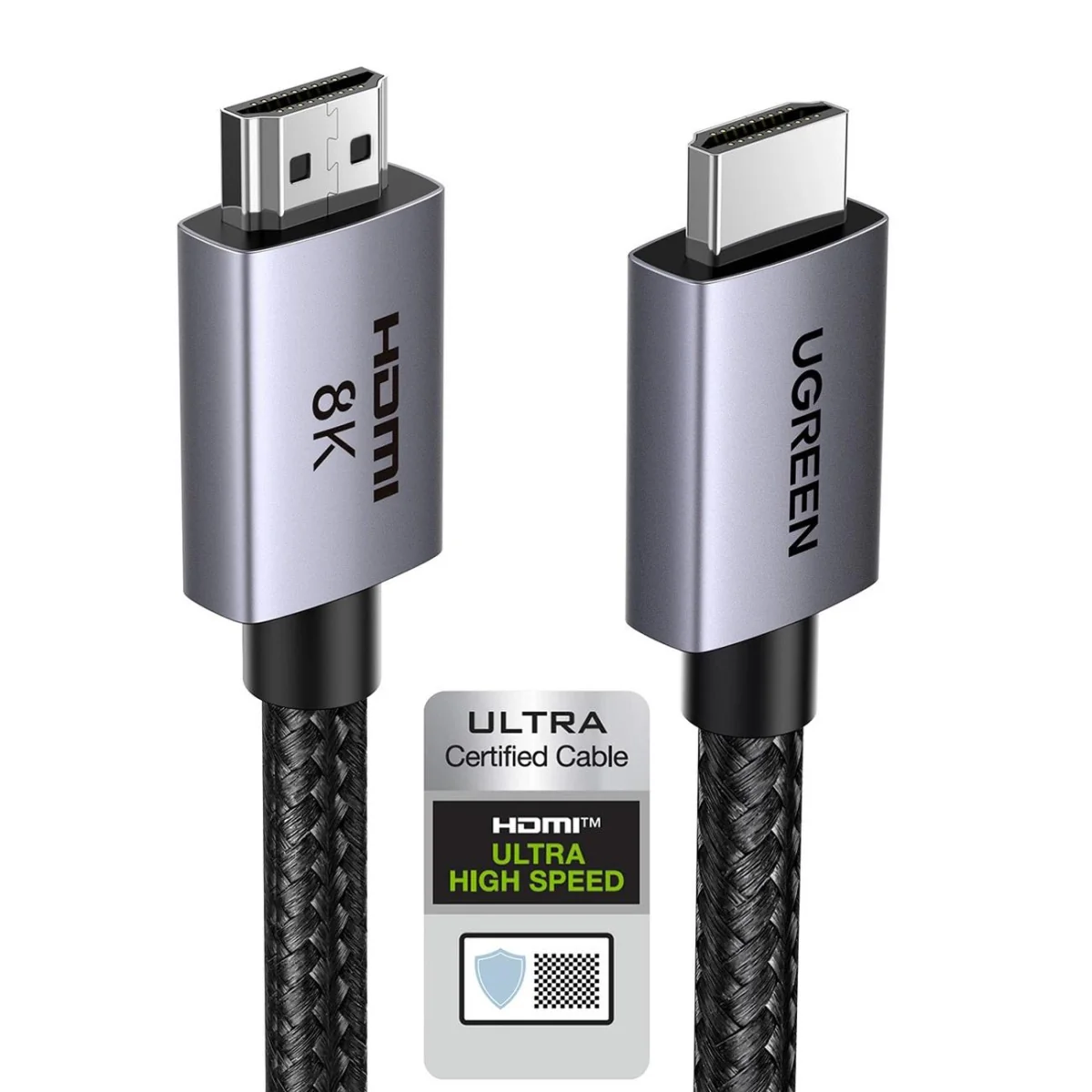 Ugreen HD171 kábel HDMI 2.1 8K 3m, šedý