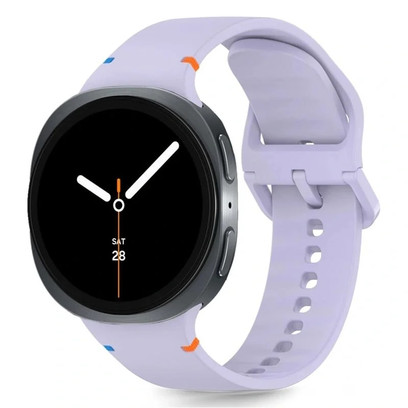 Tech-Protect Silicone remienok na Samsung Galaxy Watch 8 / Classic (40 / 44 / 46 mm), purple