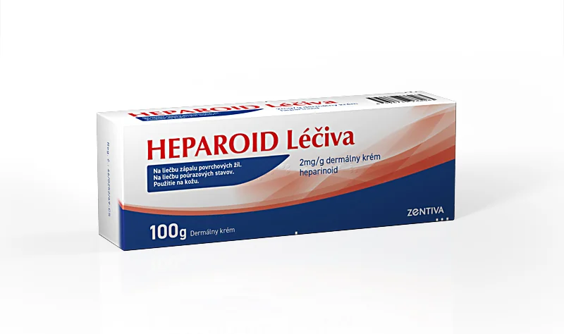 Heparoid Léčiva 1×100g, krém s liečivými účinkami