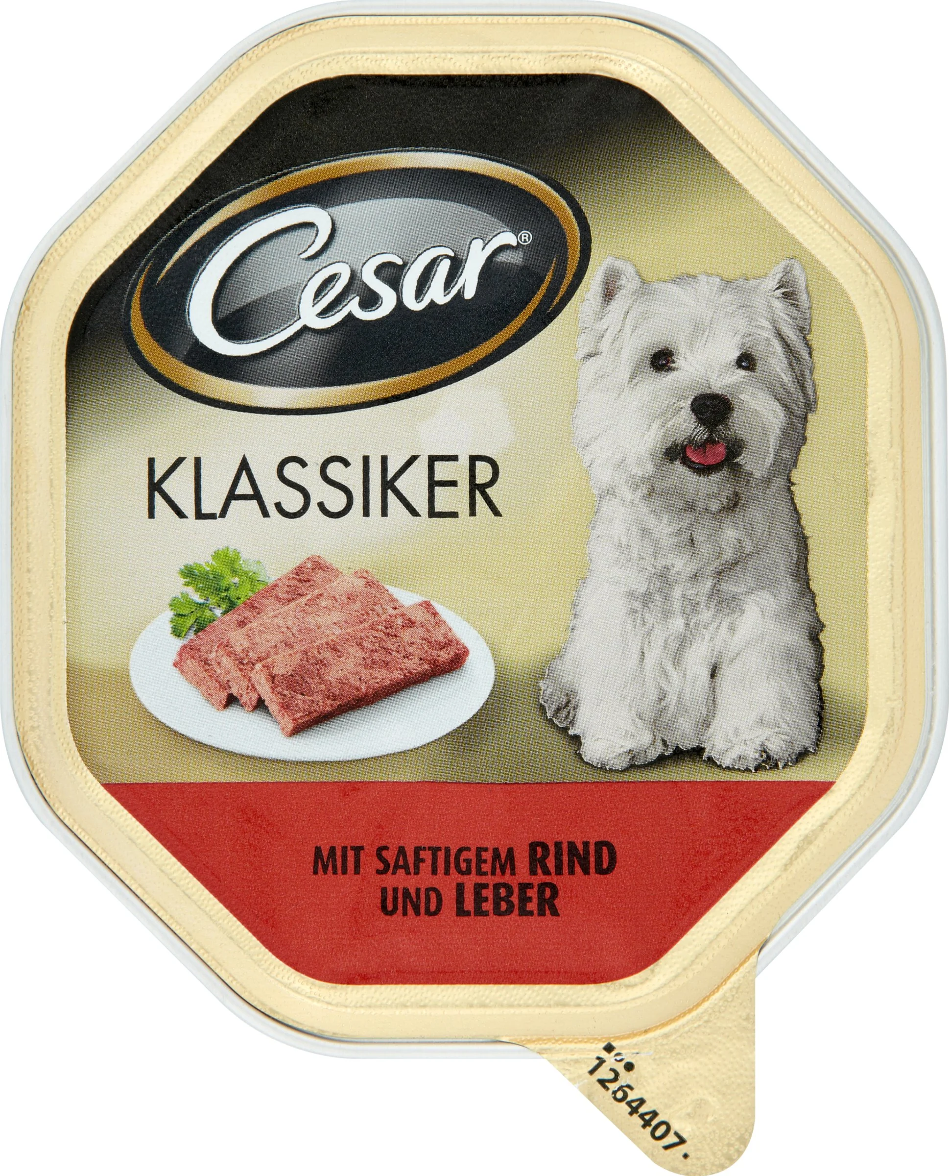 Cesar Van Hovädzie/Pečeň 1×150 g, paštéta pre psy