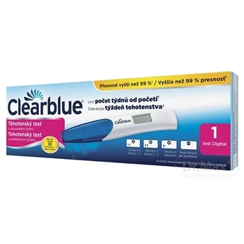 Tehotenský test Clearblue Digital 1×1 ks, tehotenský test